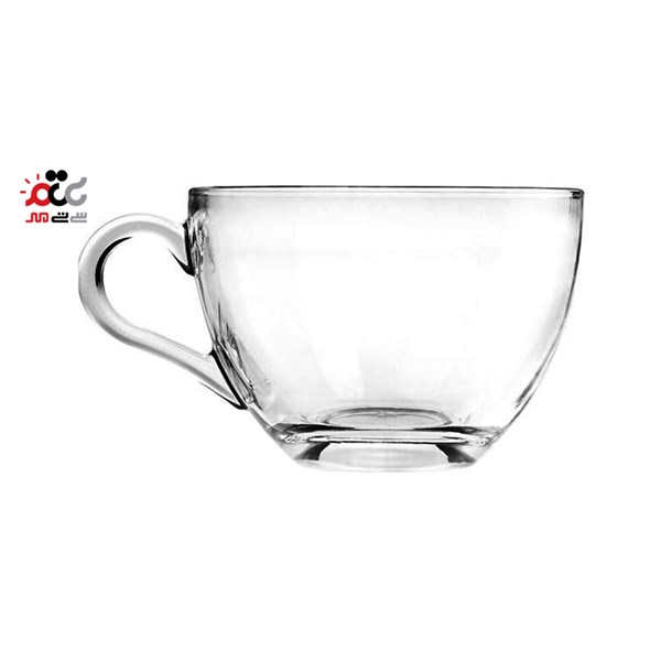 فنجان و نعلبکی پاشاباغچه مدل بیسیک بسته 6 عددی