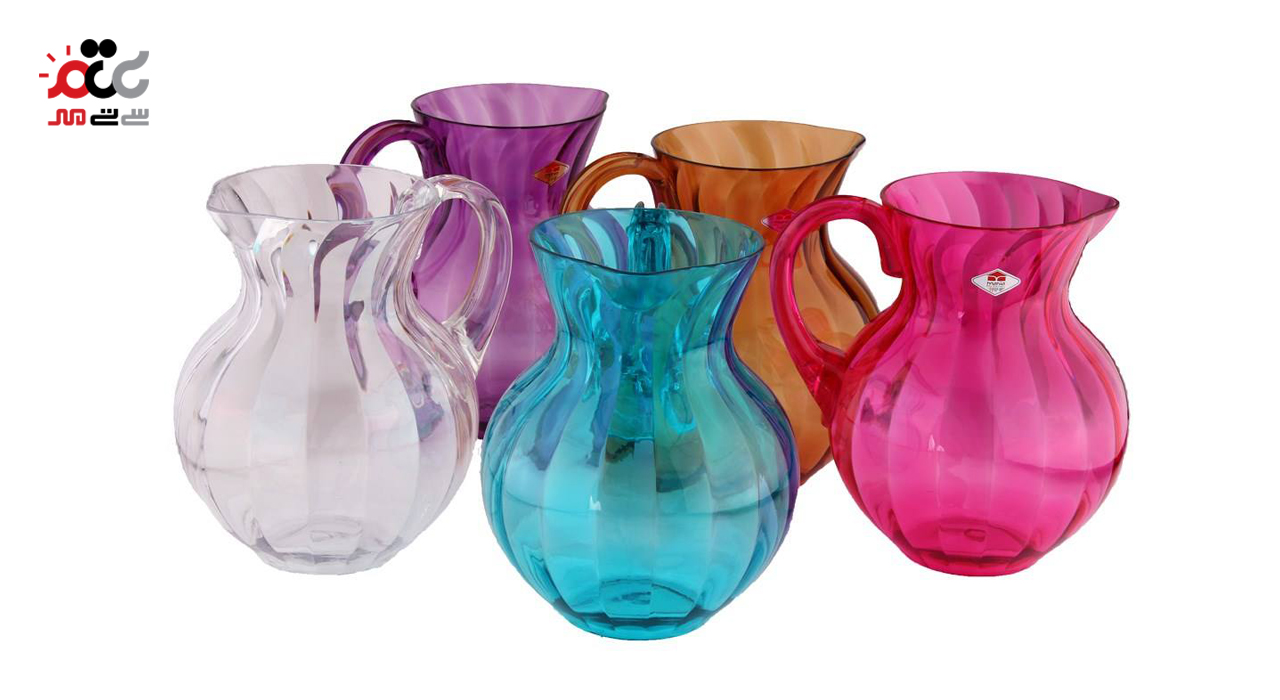 پارچ گرد مانیا طرح عمودی