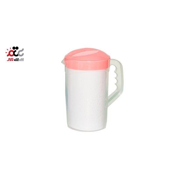 پارچ آب در دار پلاستیکی ساده ظرفیت 1.5 لیتری