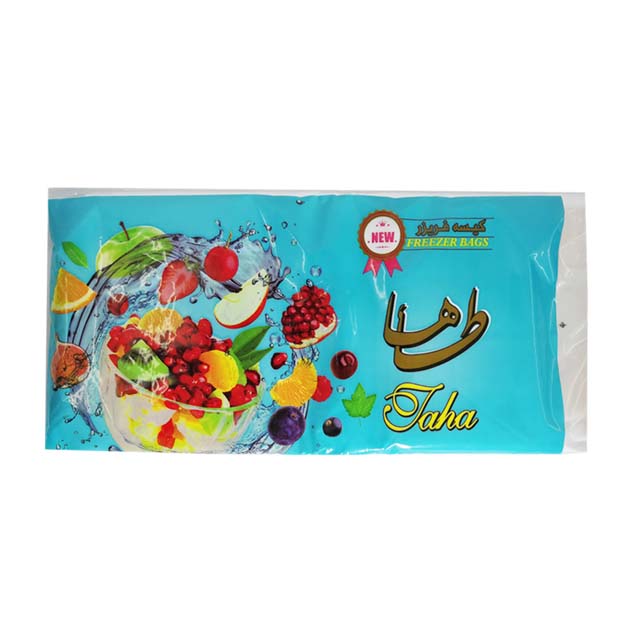 کیسه فریزر طاها 100 عددی