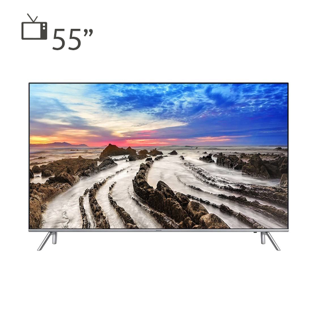 تلویزیون ال ای دی هوشمند خمیده سامسونگ مدل MU8990 سایز 55 اینچ