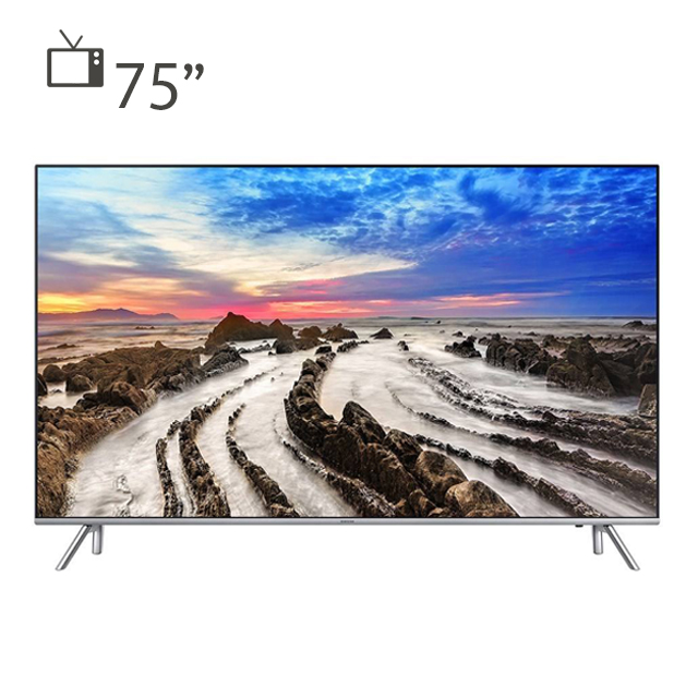 تلویزیون ال ای دی هوشمند خمیده سامسونگ مدل MU8990 سایز 75 اینچ