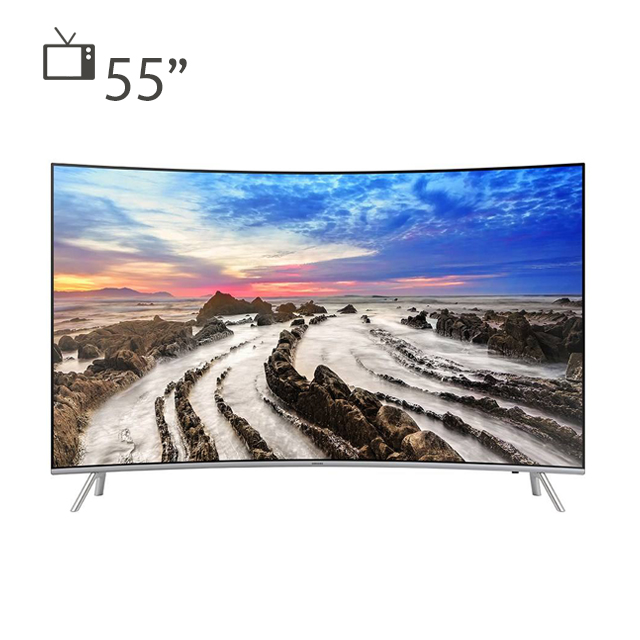 تلویزیون ال ای دی هوشمند خمیده سامسونگ مدل MU8995 سایز 55 اینچ