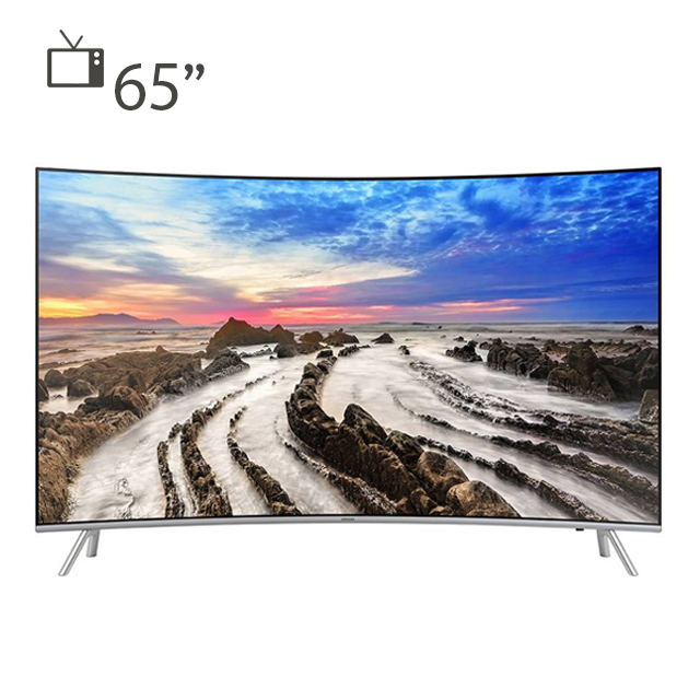 تلویزیون ال ای دی هوشمند خمیده سامسونگ مدل MU8995 سایز 65 اینچ
