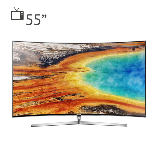 تلویزیون ال ای دی هوشمند خمیده سامسونگ مدل MU10000 سایز 55 اینچ
