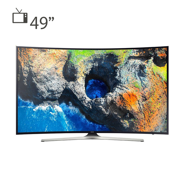 تلویزیون ال ای دی هوشمند خمیده سامسونگ مدل MU7985 سایز 49 اینچ
