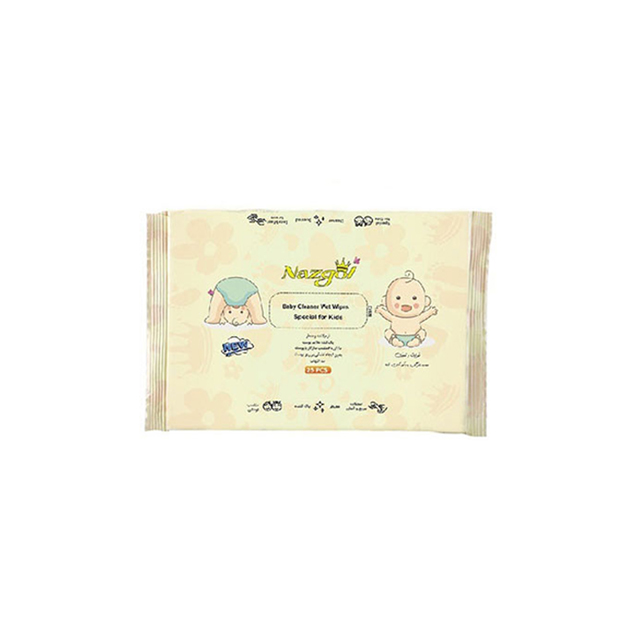 دستمال مرطوب بچه ناز گل 25 عددی