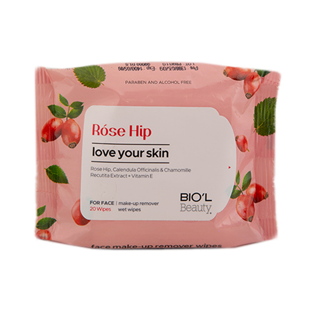 دستمال مرطوب آرایشی بیول 120 گرمی