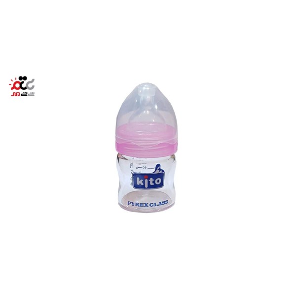 شیشه شیر کریستال کوچک کیتو ظرفیت 80 میلی لیتری