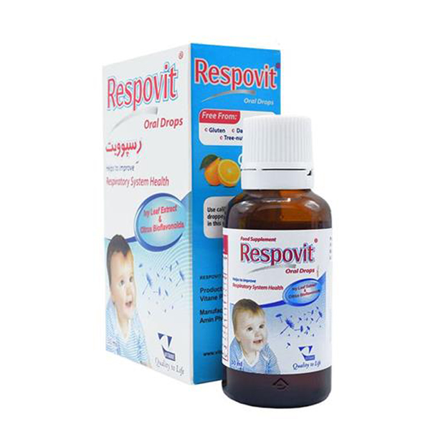 قطره خوراکی مولتی ویتامین کودکان رسپوویت 30 میلی لیتری