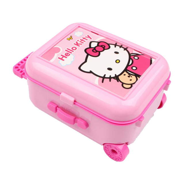 چمدان موزیکال اسباب بازی صورتی مدل کیتی کد 2001