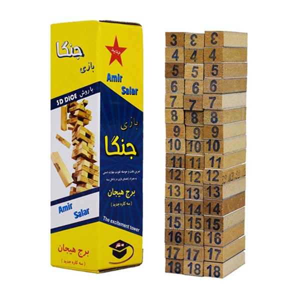 بازی فکری جنگا مدل آسیا