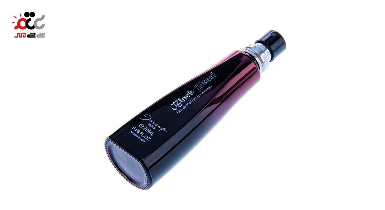 عطر جیبی ژک ساف مدل بلک پرل زنانه 20 میلی لیتری