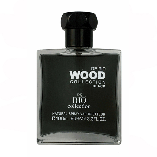 ادو پرفیوم مردانه ریو کالکشن مدل Rio Wood Black حجم 100ml