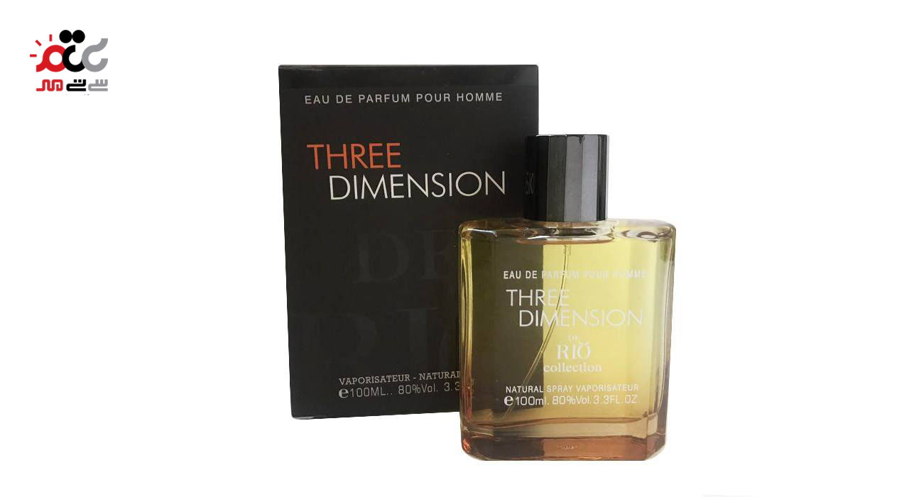 ادو پرفیوم مردانه ریو کالکشن مدل Three Dimension حجم 100ml