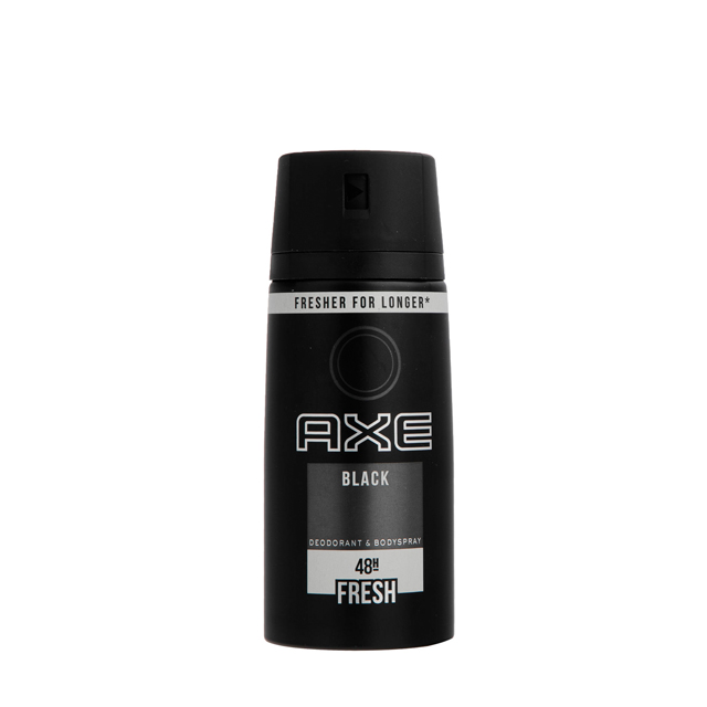 اسپری مردانه اکس مدل Black حجم 150 میلی لیتری