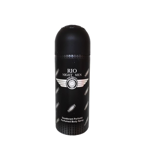 اسپری بدن مردانه ان بی مدل Rio Night Men حجم 150 میلی لیتری
