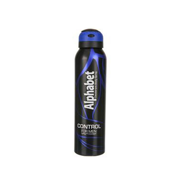  اسپری ضد تعریق مردانه آلفابت مدل Controlحجم 150 میلی لیتری