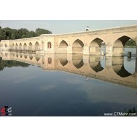 پل چوبی اصفهان استان اصفهان
