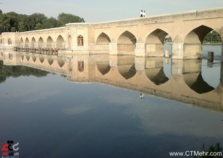 پل چوبی اصفهان استان اصفهان