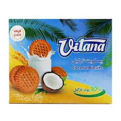 بیسکویت نارگیلی ویتانا 590 گرمی