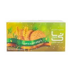 بیسکویت با تزئین کنجد و شوید نی سا 800 گرمی