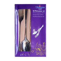 ست قاشق و چنگال یونیک بسته 12 عددی