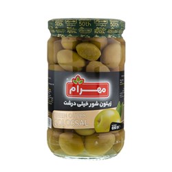 زیتون شور خیلی درشت مهرام 690 گرمی