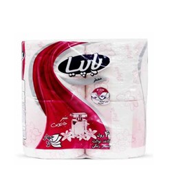 دستمال توالت معطر رنگی پاپیا 4 لایه بسته 4 عددی