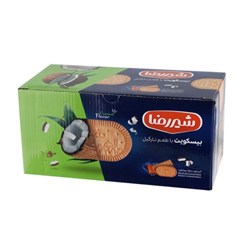 بیسکویت با طعم نارگیل شیر رضا 1100 گرمی