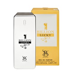 عطر جیبی مردانه برندینی مدل BILLION LUCKY حجم 25 میلی لیتری