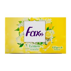 صابون فاکس با رایحه لیمو 125 گرمی 6 عددی