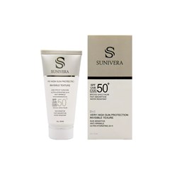 کرم ضد آفتاب بی رنگ سانیورا spf50 حجم 50 میلی لیتری