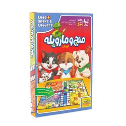 بازی منچ و مارپله فکرآوران کد 021