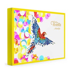 فرآورده کاکائویی آکالیفا فرمند طرح طوطی 187 گرمی