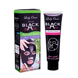 ماسک صورت لیدی اسکار مدل Bamboo Charcoal حجم 120 میلی لیتری