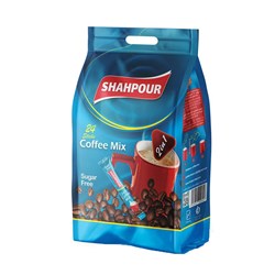 پودر کافی میکس بدون شکر 2 در 1 شاهپور 11 گرمی بسته 24 عددی