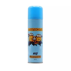 اسپری خوشبو کننده بدن کودک نایس پاپت مدل Minions حجم 200 میلی لیتری