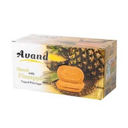 بیسکویت با طعم آناناس آوند 900 گرمی