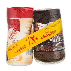 پک قهوه فوری 100 گرمی + کافی کریمر 200 گرمی