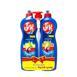 پک مایع ظرفشویی با رایحه لیمو و پرتقال پریل 1000 میلی لیتری