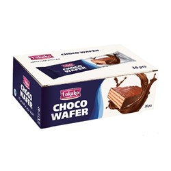 ویفر با روکش فراورده کاکائویی لوکاکو 20 گرمی بسته 36 عددی 