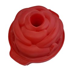 قالب سیلیکونی مدل گل رز شیفون دار