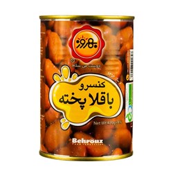 کنسرو باقلا پخته بهروز 420 گرمی