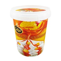 بستنی پریما سمفونی وانیل و انبه میهن 350 گرمی