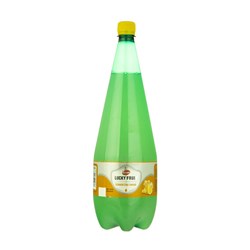 نوشابه گازدار لاکی فروت کاله با طعم لیموناد زنجبیل 1500 میلی لیتری