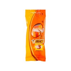 تیغ ژیلت سه تیغه حساس  بیک 1 عددی