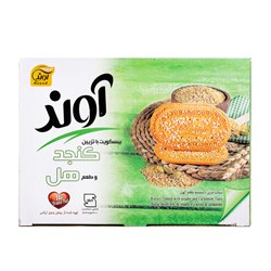 بیسکویت با  طعم هل و تزیین شکر آوند 630 گرمی