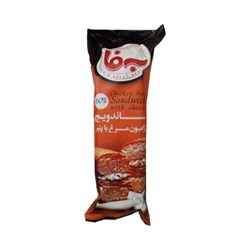 ساندویچ ژامبون مرغ با پنیر به فا 220 گرمی