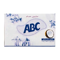 صابون با روغن نارگیل و عطر یاس آ.ب.ث 125 گرمی